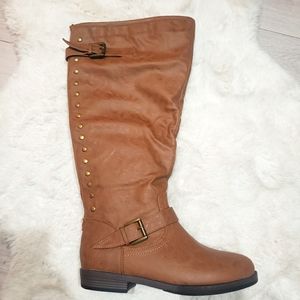 NWT Journee Wide Calf Spokane Riding Boot